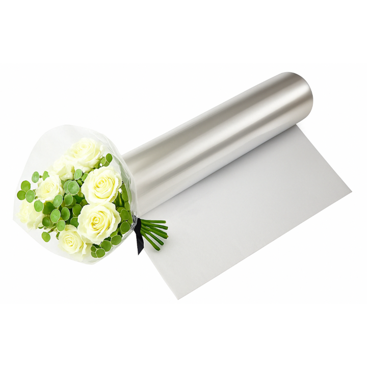 Cellofaan Inpakfolie | 70cm x 1000m | 20my | Transparant - 0