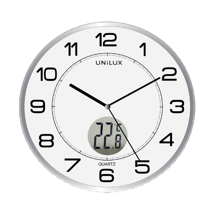 Wandklok unilux tempus 30.5cm gs(400094592) - 0