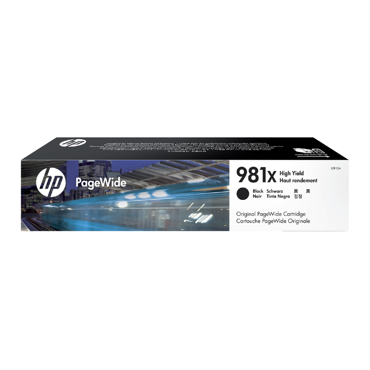 Inkcartridge hp 981x l0r12a hc zwart(l0r12a) - 0