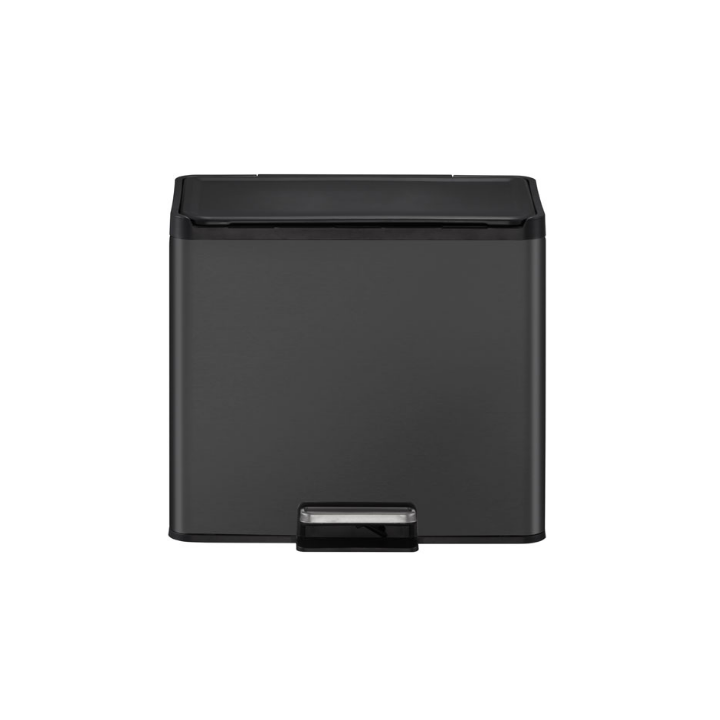 Essential EKO, pedaalemmer, 2x15 liter, zwart, VB 822844 - 1