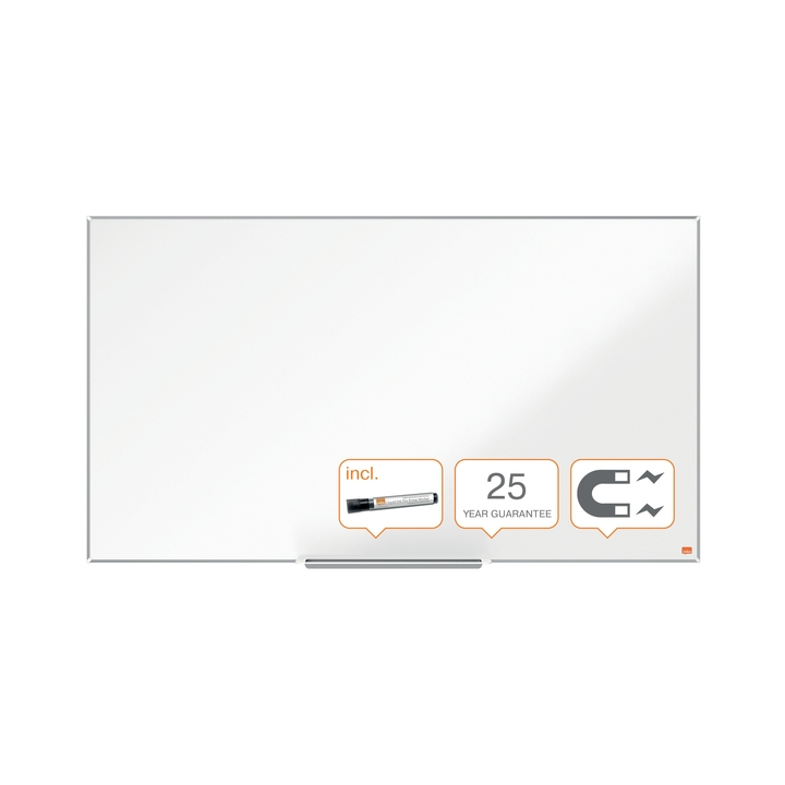 Whiteboard nobo impression pro 1220x690mm emaille(1915250) - 1