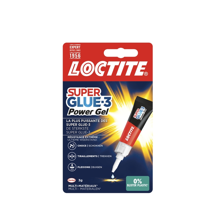 Secondelijm loctite powerflex gel 3gr(1967389) - 0