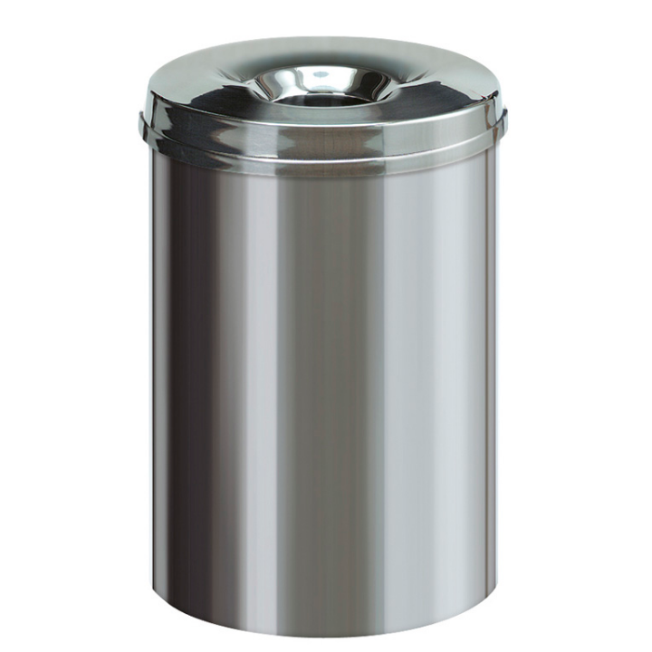 Brabantia, papierbak, vlamdovend, 30 liter, RVS, VB 103004 - 0