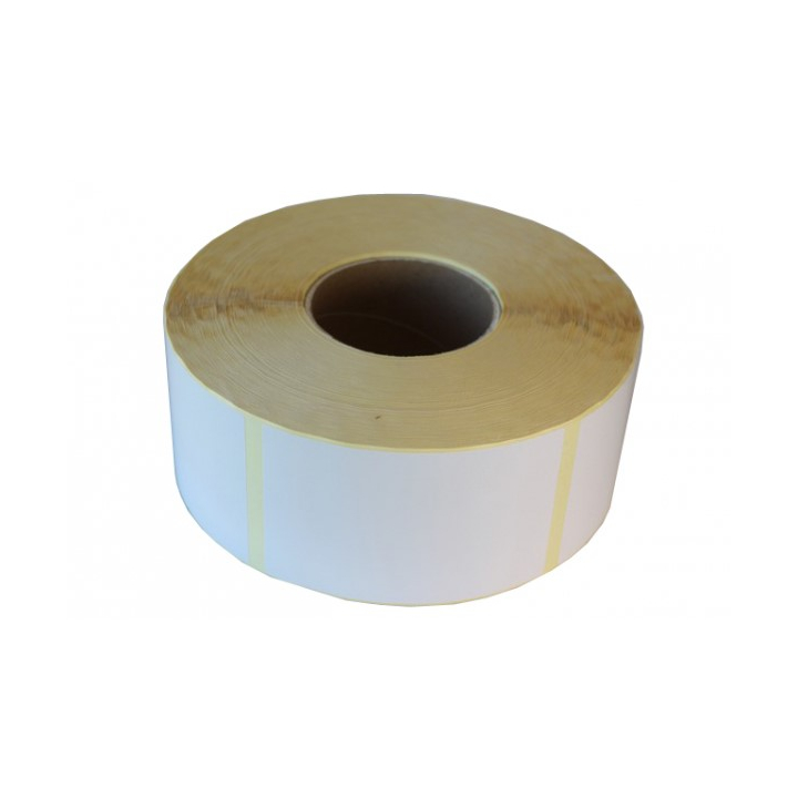 Etiket, thermo top papier, 100x80mm, permanent (2000 stuks) - 0