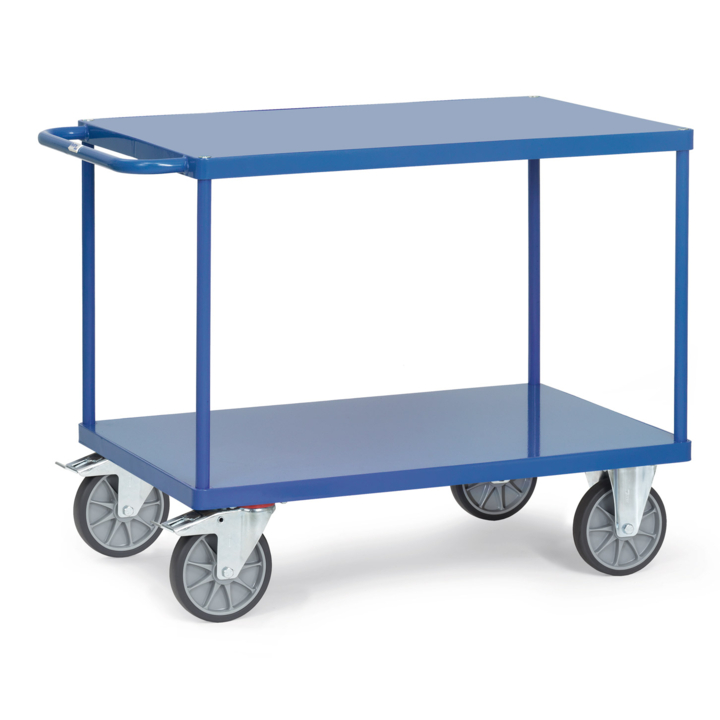 Stalen tafelwagen, 850x500mm Draagverm. 500kg - 0