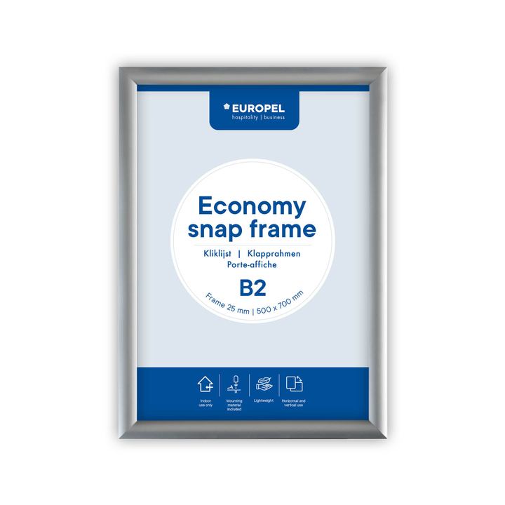 Kliklijst europel economy b2 zilver(355099) - 0