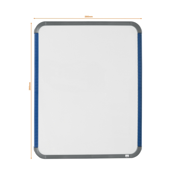 Whiteboard nobo slimline 28x36cm wit gelakt(qb05442astd) - 1