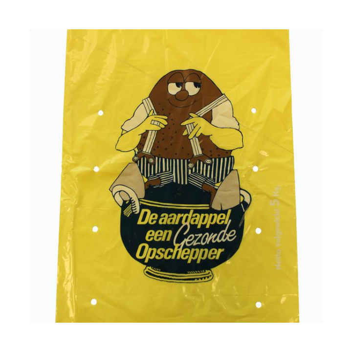 Aardappelzakken 2.5kg, LDPE, neutraal geel (1000 stuks) - 0