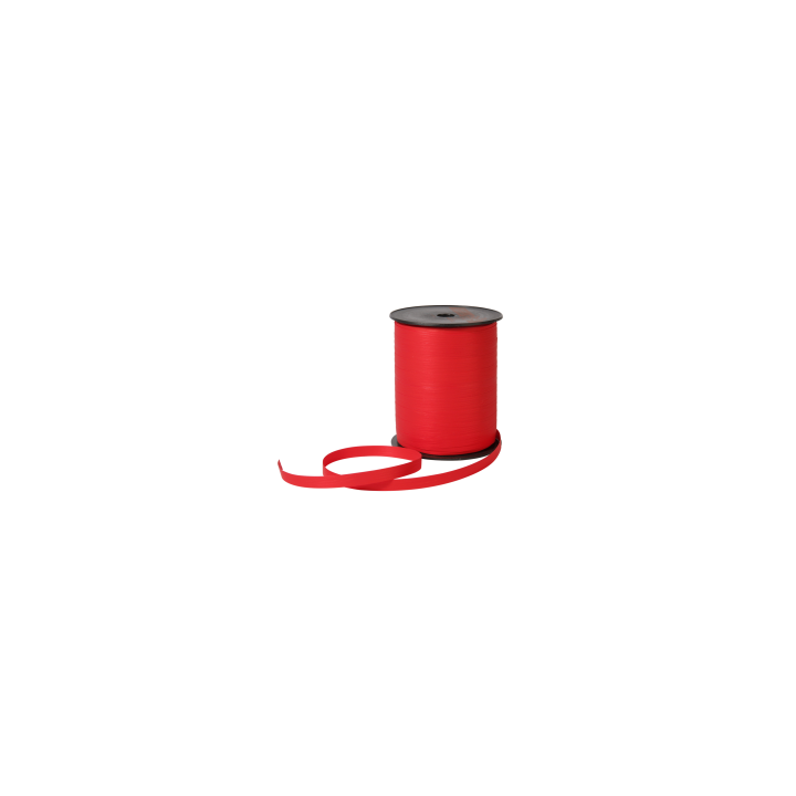 Krullint, paperlook ,10mm x 250m, rood - 0