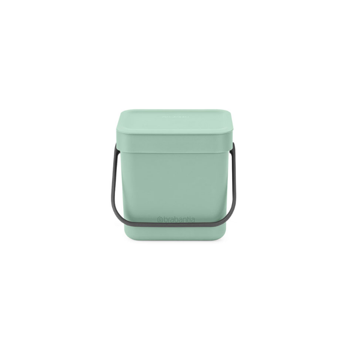 Brabantia, afvalemmer sort & go, 3 liter, jade, VB 211683 - 1