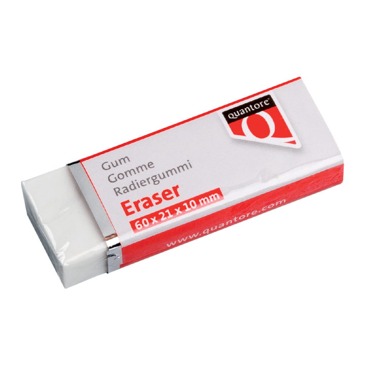 Quantore, gum, 60x21x10mm, wit, TC10-20 - 0