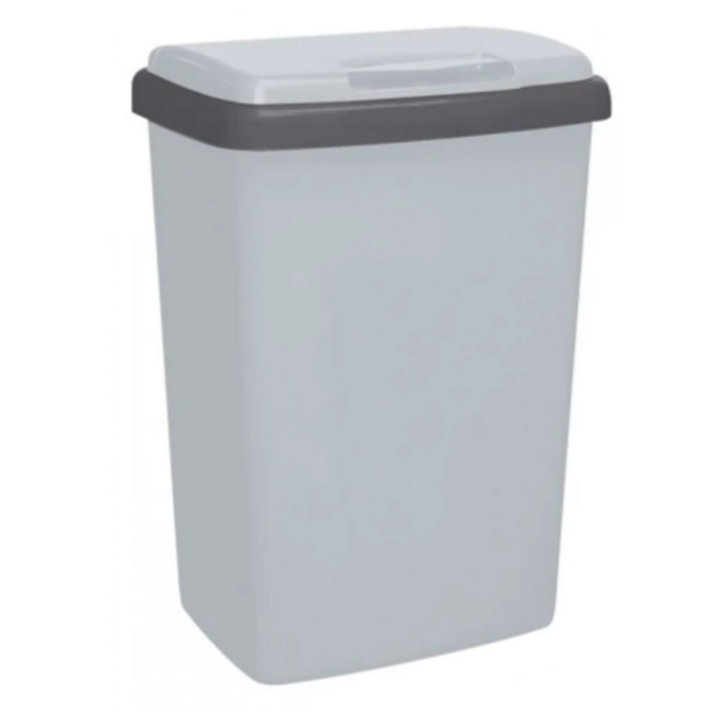 Top-Fix | Kunststof Afvalbak | 50 Liter | Grijs | VB 565000 - 0