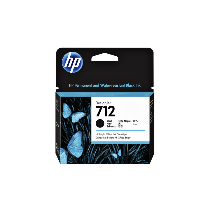 Inktcartridge hp 712 3ed71a zwart(3ed71a) - 0
