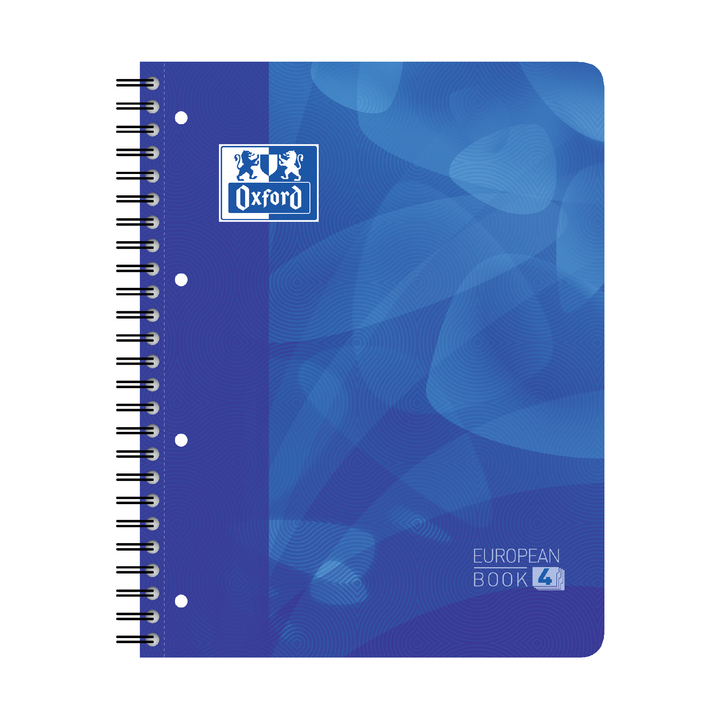 Projectboek oxford a4+ 4r lijn 120vel blauw(400095496) - 0