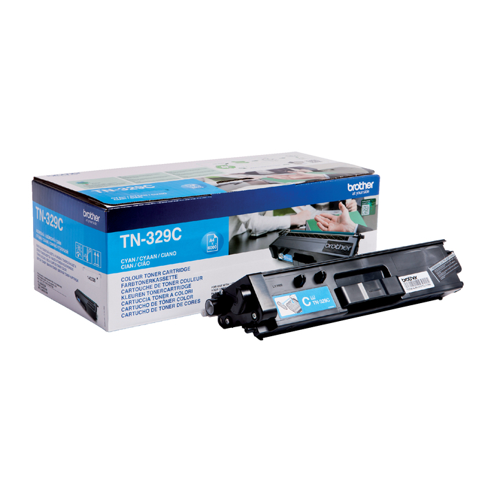 Toner brother tn-329 6k blauw(tn-329c) - 0