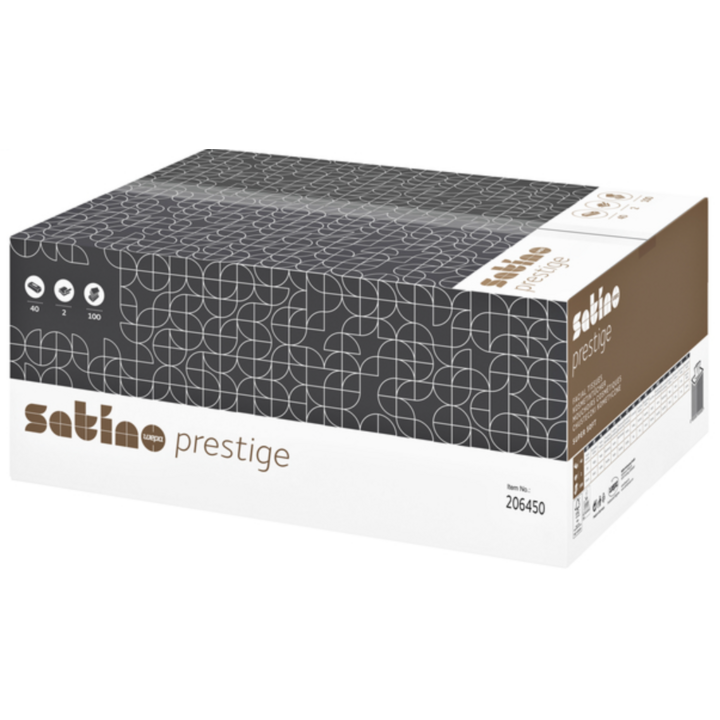 Satino Prestige | Facial Tissue | 2-Laags | Wit | 206450 (100 stuks) - Q 892017 - 2