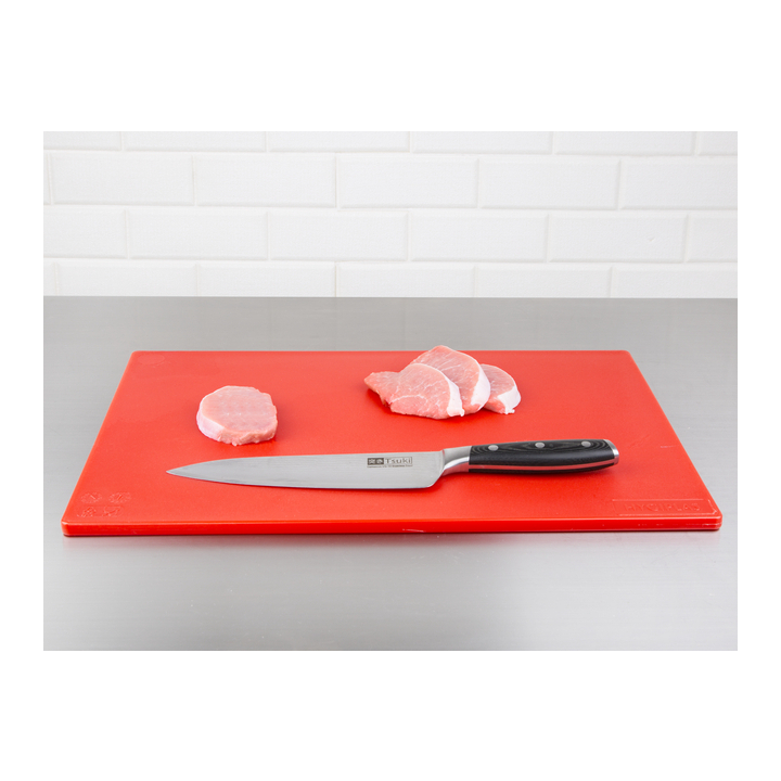 Snijplank hygiplas ldpe 450x300x10 mm rood(j255) - 1