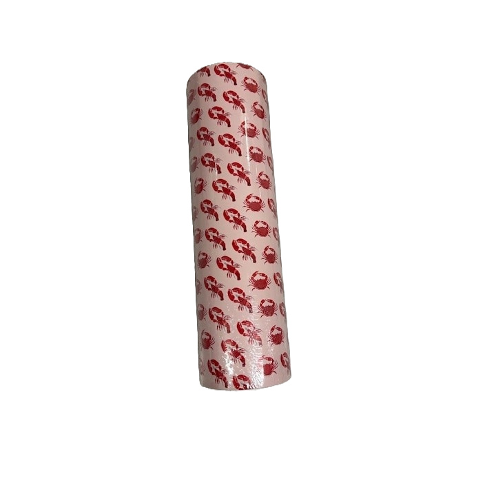 Cadeaupapier, kreeft, 50cm x 200mtr, R80301B - 1