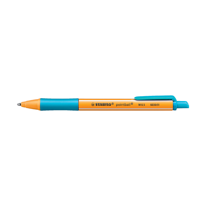 Balpen stabilo pointball turquoise(6030/51) - 0