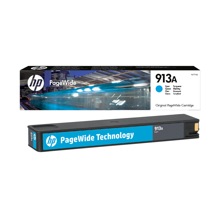 Inkcartridge hp 913a f6t77ae blauw(f6t77ae) - 0
