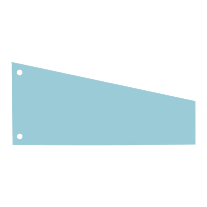 Scheidingsstrook elba trapezium 105x240x55 blauw - 0