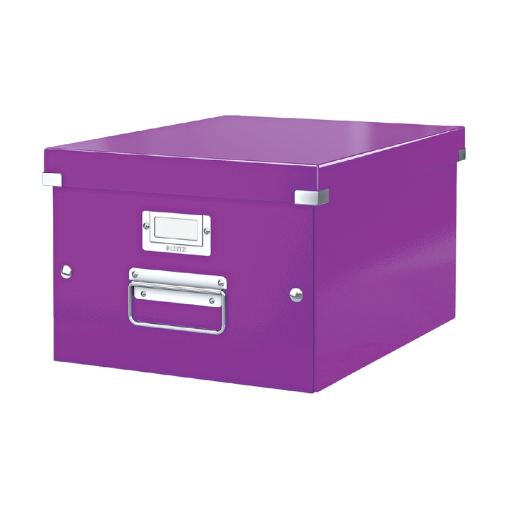 Opbergbox leitz click&store 265x188x335mm paars(60440062) - 0
