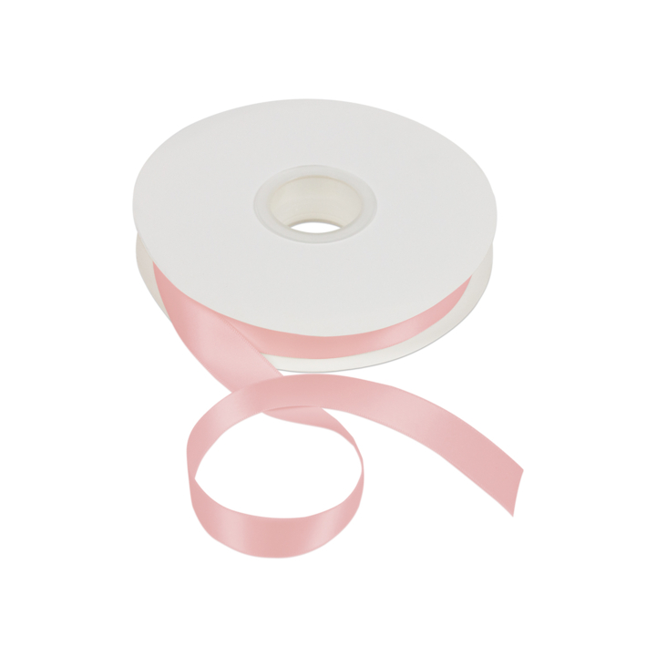 Satijn lint 20mmx50meterLichtroze3st - 0