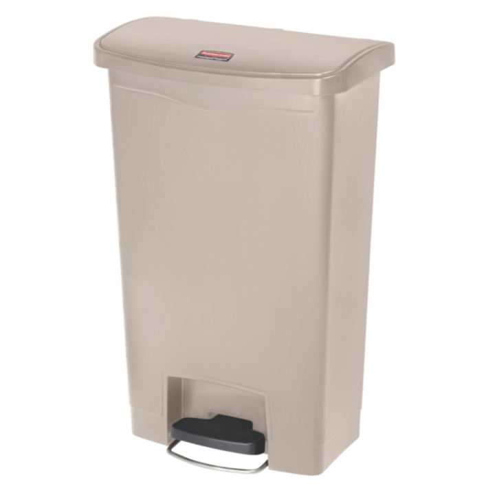 Rubbermaid, pedaalemmer, 50 liter, beige, VB 223927 - 0