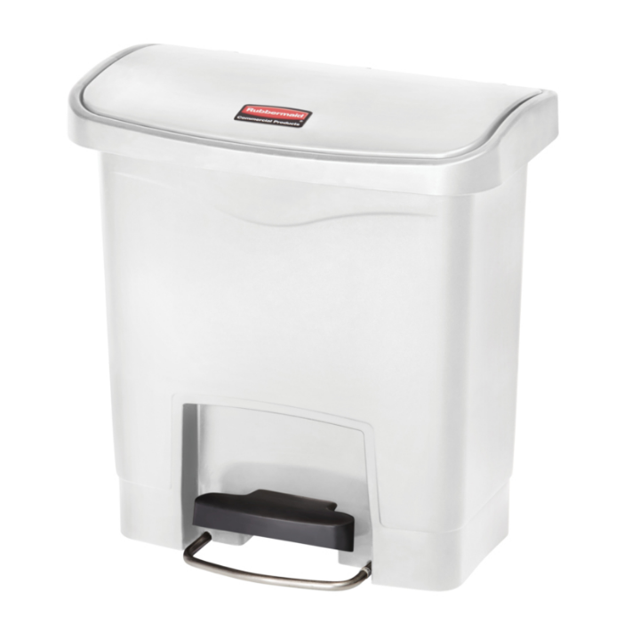 Rubbermaid, Slim Jim container, 15 liter, wit, VB 223989 - 0