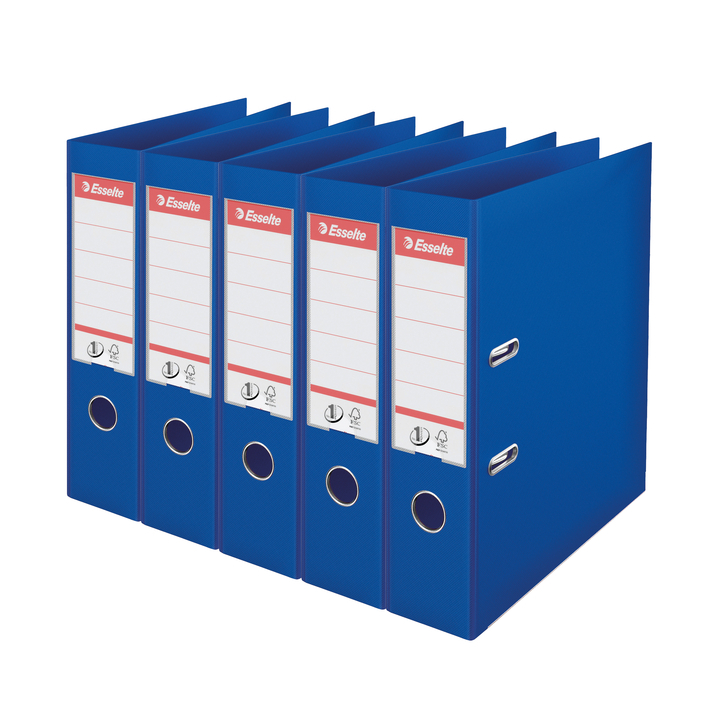 Ordner esselte no 1 power pp 75 mm blauw(162550)  5 st - 0