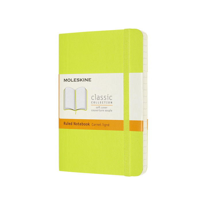 Notitieboek moleskine pocket 90x140 ln sc lem gn(qp611c2) - 0