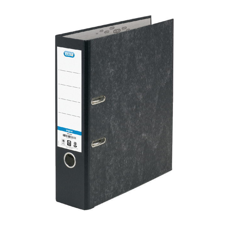 Ordner elba rado basic a4 80mm gewolkt zwart - 0