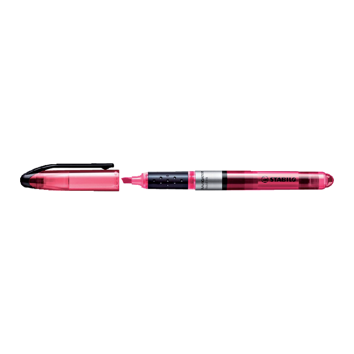 Markeerstift stabilo navigator roze - 0