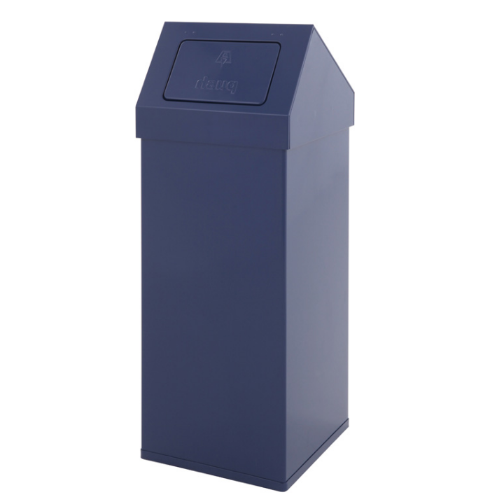 Carro-Push, afvalbak, 110 liter, blauw, VB 920110 - 0