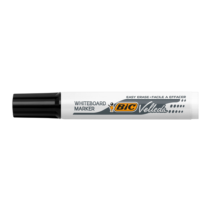 Viltstift bic 1711 whiteboard rond l zwart(9430311) - 2