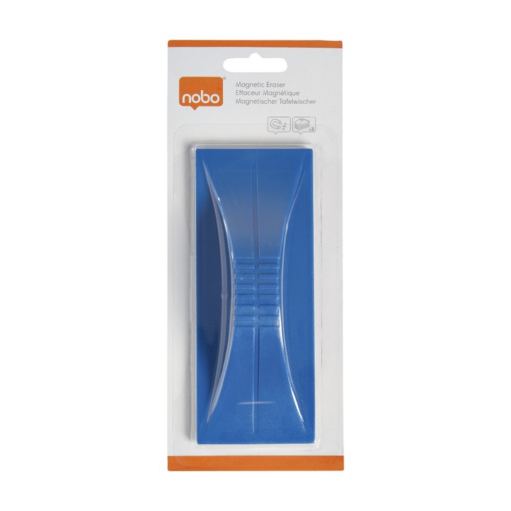 Whiteboardwisser nobo magnetisch navulbaar blauw(1901433) - 0