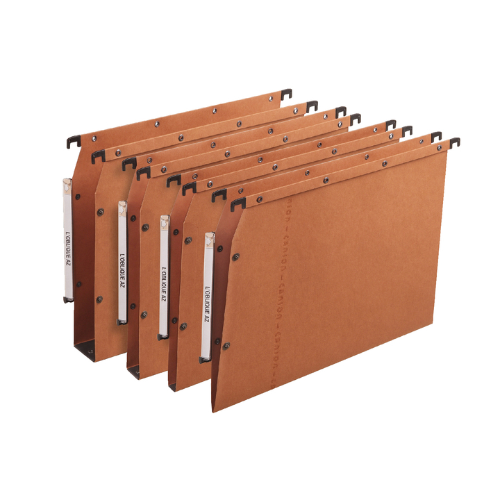 Hangmap oblique azv lat fo u-bodem 50mm oranje - 0