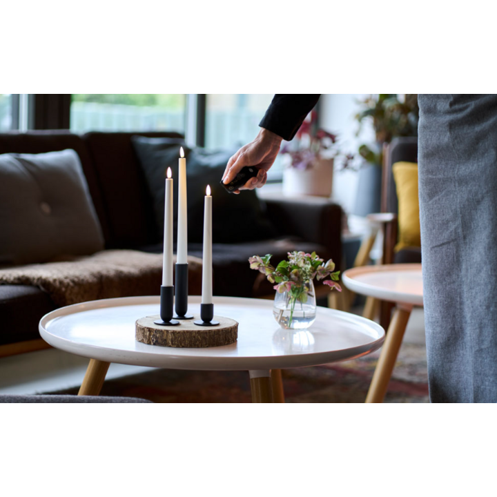 Duni | LED-lamphouder | 43x57mm | Kandelaar Totem | 208778 (2 stuks) - 2