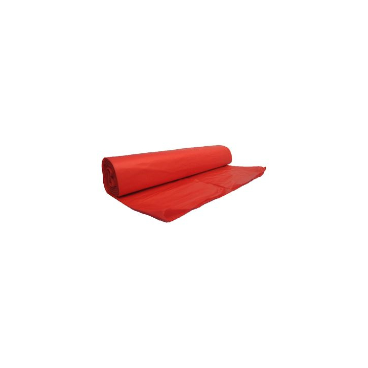 Vuilniszak | HDPE | 58x100cm | 70 Liter | T23 | Rood (20 zakken) - 0