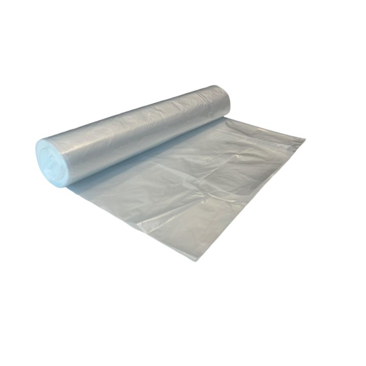 Vuilniszak | HDPE | 80x110cm | 140 Liter | T30 | Transparant (15 rollen x 20 zakken)  - 0
