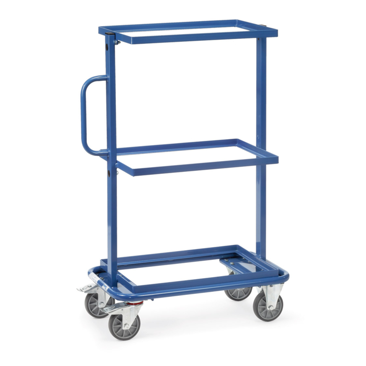 Bijzetwagen zonder legbord, 600x400mm Draagverm. 200kg - 0