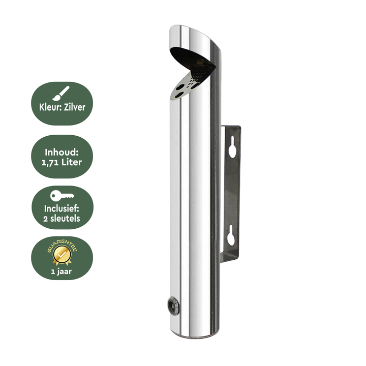 Asbak brasq wand at200 rvs(8602610) - 2