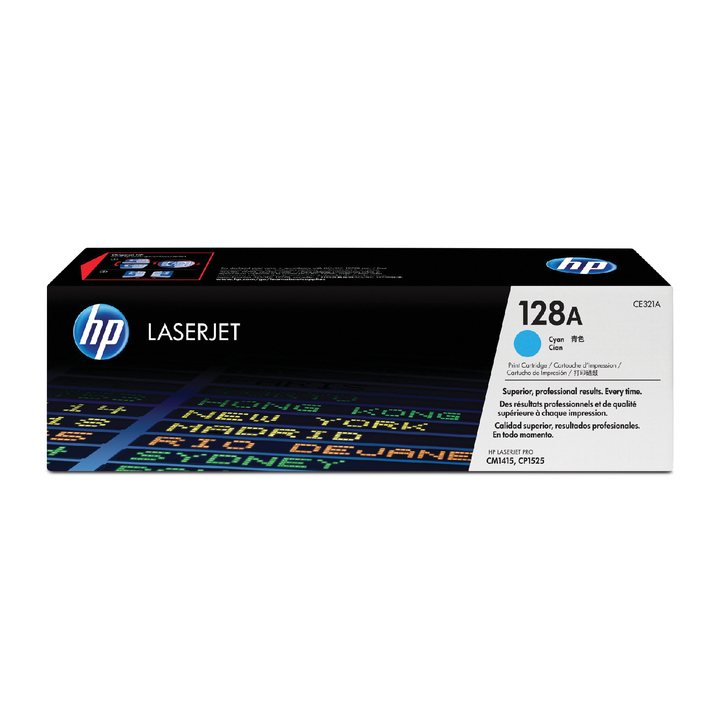 Tonercartridge hp ce321a 1.3k blauw(ce321a) - 0