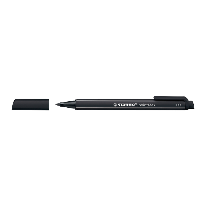 Viltstift stabilo point max 488/46 zwart(488/46) - 0