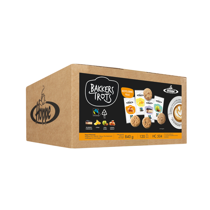 Koekjes hoppe bakkers trots fairtrade koekjesmix(hc504) - 0