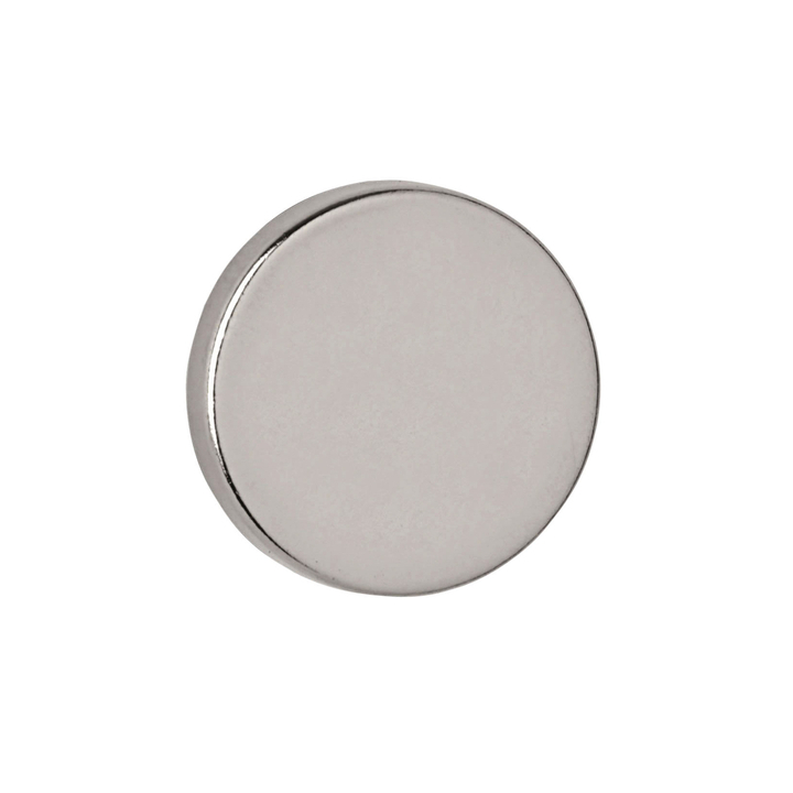 Magneet maul neodymium rond 15x3mm 3.2kg 10st - 0