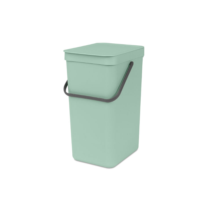 Brabantia, afvalbak sort & go, 16 liter, jade, VB 109843 - 0