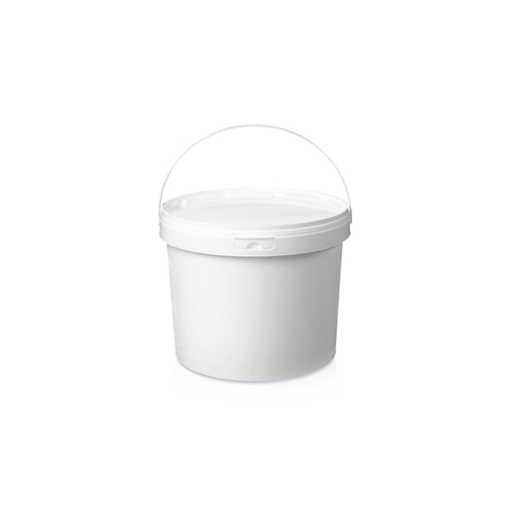 Emmer rond, PP, Ø267mm, 10.8 liter, wit (468 stuks) - 0