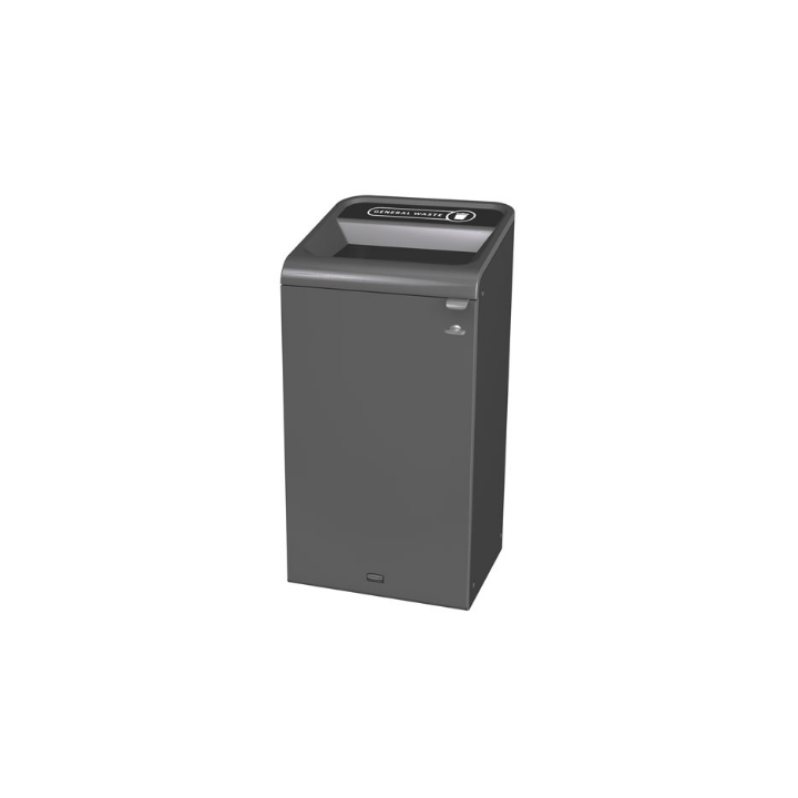 Rubbermaid Configure, modulaire afvalscheidingsbak, 87 liter, VB 500107 | restafval Engels - 0