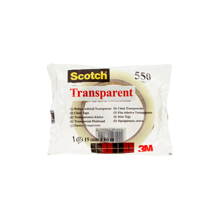 Plakband 3m scotch 550 19mmx66m - 0